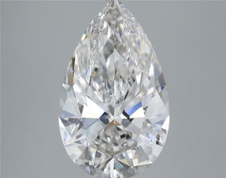 3.56 Carat G-VS2 Pear Lab Diamond