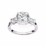 Mirae (Cushion Square) Diamond Engagement Ring