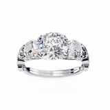 Quinnelle (Cushion Square) Diamond Engagement Ring