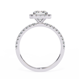 Nightshade (Radiant) Diamond Engagement Ring