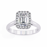 Marguerite (Radiant) Diamond Engagement Ring