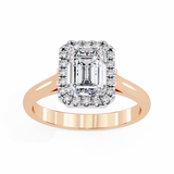 Marguerite (Radiant) Diamond Engagement Ring