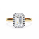 Marguerite (Radiant) Diamond Engagement Ring