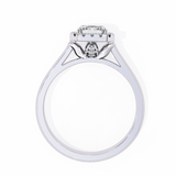 Marguerite (Radiant) Diamond Engagement Ring