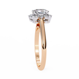 Windflower (Oval) Diamond Engagement Ring