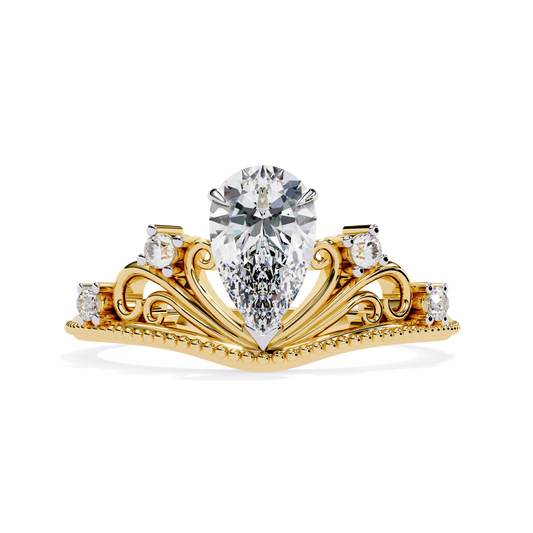 Thistle (Pear) Diamond Engagement Ring