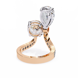 Theodora (Round-Pear) Diamond Engagement Ring