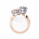 Theodora (Round-Pear) Diamond Engagement Ring