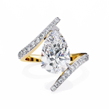 Sequoia (Pear) Diamond Engagement Ring