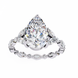 Oceanis (Pear) Diamond Engagement Ring