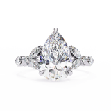 Oceanis (Pear) Diamond Engagement Ring