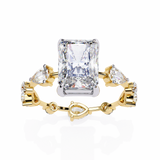 Thalestris (Radiant) Diamond Engagement Ring