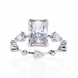 Thalestris (Radiant) Diamond Engagement Ring