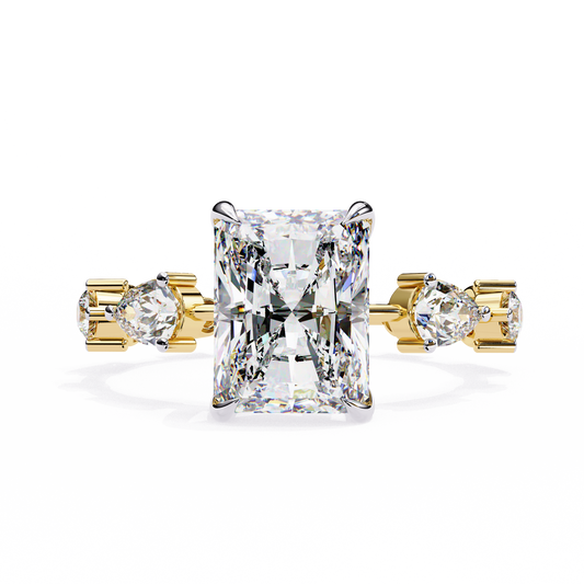 Thalestris (Radiant) Diamond Engagement Ring