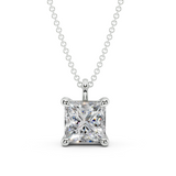 Lorelei Princess Solitaire Pendant 2 Carat Total Wt.