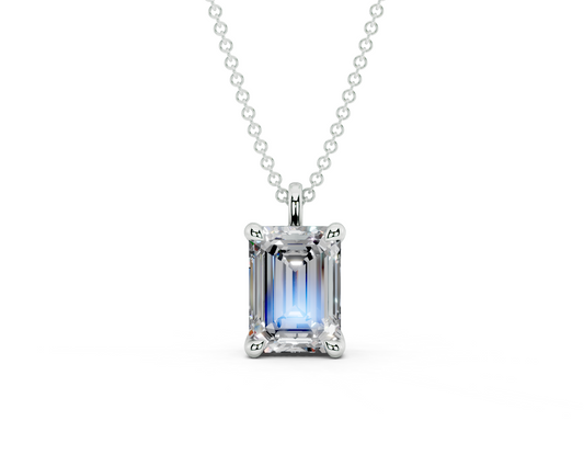 Lorelei Emerald Solitaire Pendant 2 Carat Total Wt.