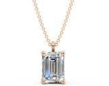 Lorelei Emerald Solitaire Pendant 2 Carat Total Wt.