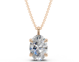 Lorelei Oval Solitaire Pendant 2 Carat Total Wt.