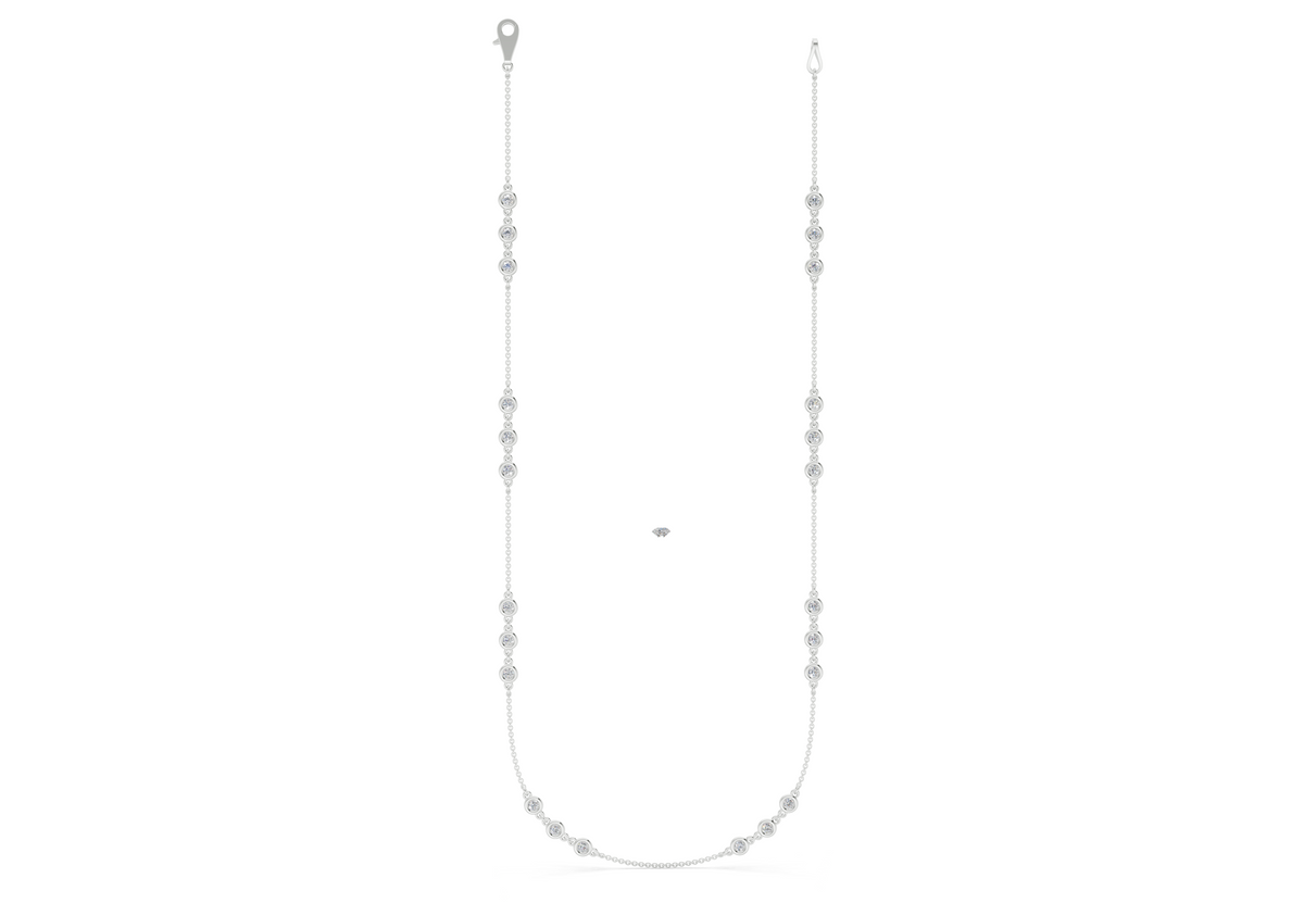 Trio Diamond Necklace 1 Carat Total Wt.