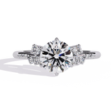 Moss (Round) Diamond Engagement Ring