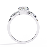 Moss (Round) Diamond Engagement Ring