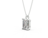 Lorelei Emerald Solitaire Pendant 2 Carat Total Wt.