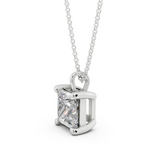 Lorelei Princess Solitaire Pendant 2 Carat Total Wt.