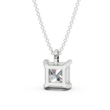 Lorelei Princess Solitaire Pendant 2 Carat Total Wt.