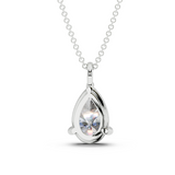 Lorelei Pear Solitaire Pendant 2 Carat Total Wt.