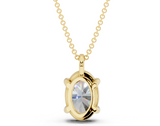 Lorelei Oval Solitaire Pendant 2 Carat Total Wt.