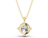 Lorelei Round Solitaire Pendant 2 Carat Total Wt.