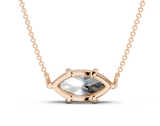 Miri Pear Solitaire Pendant 2 Carat Total Wt.