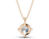 Lorelei Round Solitaire Pendant 2 Carat Total Wt.