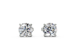 London Classic Round Diamond Studs (2 Carat Total Wt.)