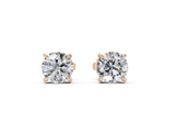 London Classic Round Diamond Studs (6 Carat Total Wt.)