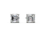 London Classic Asscher Diamond Studs (1 Carat Total Wt.)