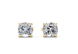 London Classic Cushion Diamond Studs (1 Carat Total Wt.)