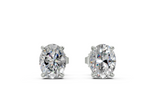 London Classic Oval Diamond Studs (0.5 Carat Total Wt.)