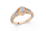 Narelle Cushion Diamond Engagement Ring