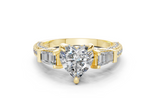 Narelle Heart Diamond  Engagement Ring