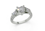 Narelle Heart Diamond Engagement Ring