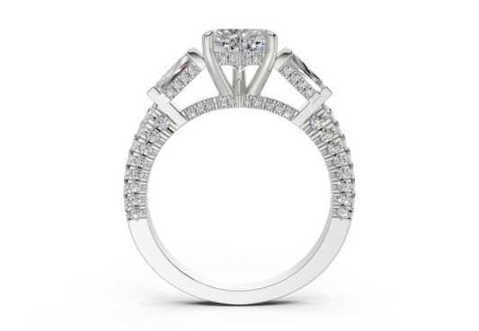 Narelle Heart Diamond Engagement Ring