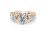 Narelle Heart Diamond  Engagement Ring