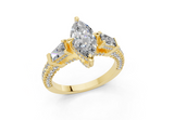 Narelle Marquise Diamond  Engagement Ring