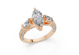 Narelle Marquise Diamond  Engagement Ring