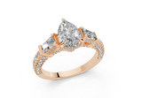 Narelle Pear Diamond  Engagement Ring