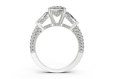 Narelle Princess Diamond  Engagement Ring