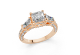 Narelle Princess Diamond  Engagement Ring