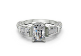 Narelle Radiant Diamond  Engagement Ring