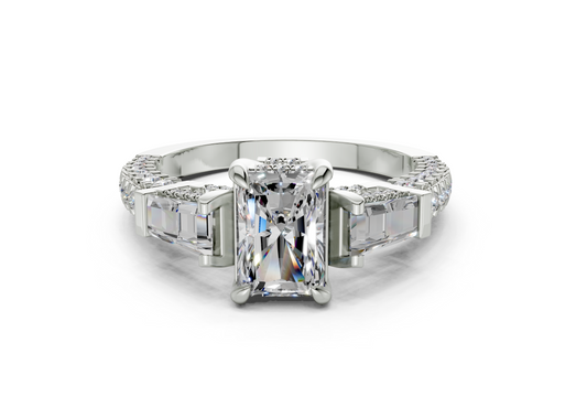 Narelle Radiant Diamond Engagement Ring